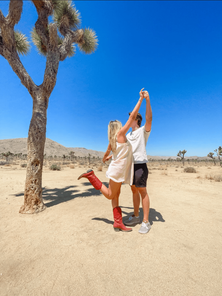 Lexi Silverstein in the desert