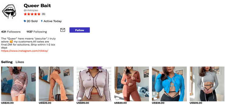 Lexy Silverstein My Ten Favorite DEPOP Shops