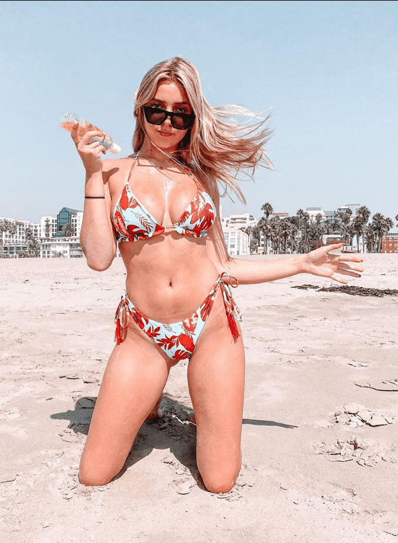Lexy Silverstein Red Palms Swim Set Review
