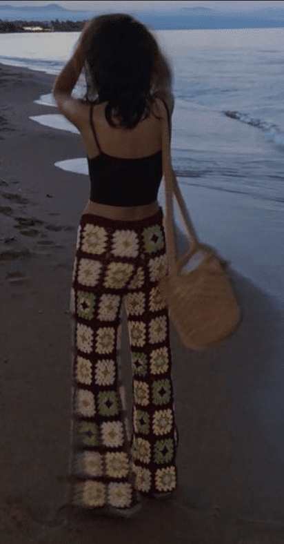 Crochet pants