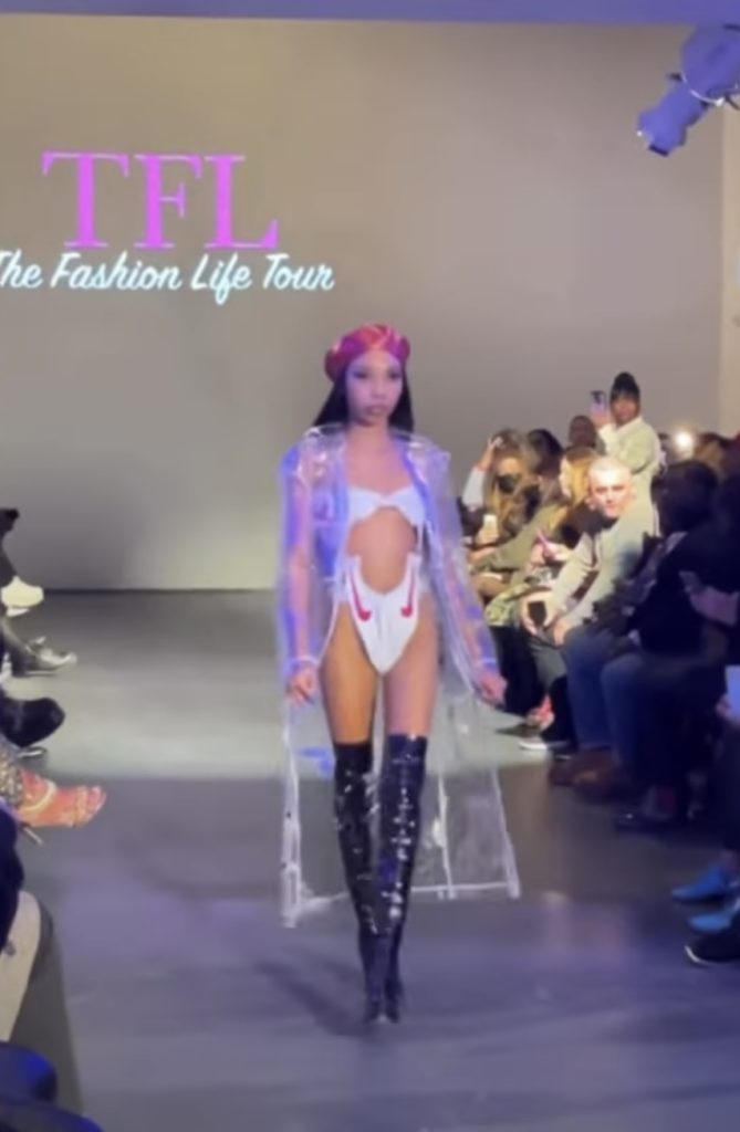 Another garment designed by Cierra Boyd