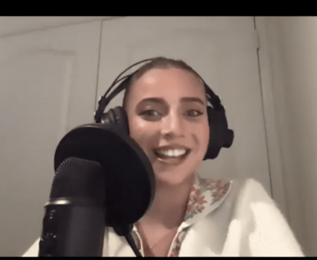 Lexy Silverstein interviewing ABC7 News Anchor Alison Starling on eLEXYfy, The Place for Fashion Podcast. 