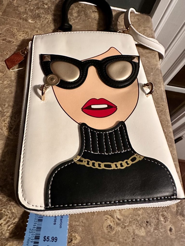 A thrifted purse