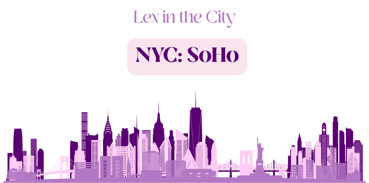 Lex in the City guide to where to thrift and shop vintage in SoHo, New York City by sustainable fashion advocate Lexy Silverstein.